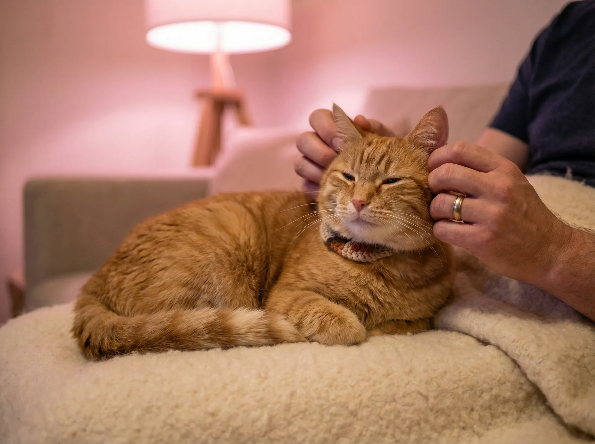 猫咪被温柔抚摸的幸福时刻 - 松岛枫全集