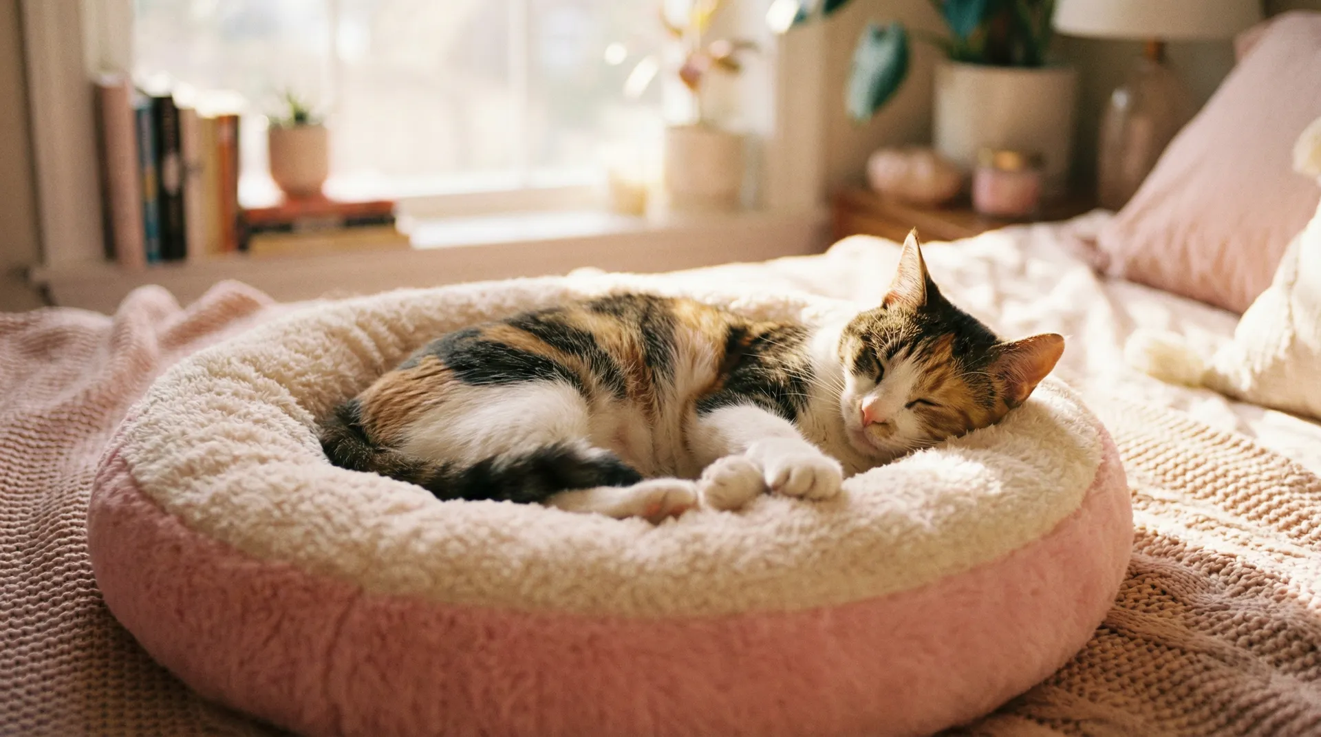 三花猫安静入睡 - 松岛枫全集